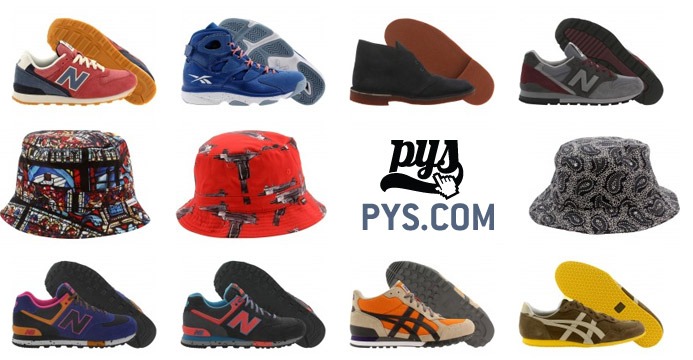pick your shoes PYS.COM